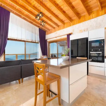 Sleeps 6 Pool Air Con Wifi Kalkan